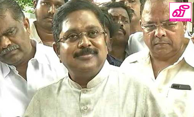 தனது அரசியல் அறிவு இவ்வளவு தான் என்பதை வெளிக்காட்டியிருக்கிறார் விஜய் தினகரன்